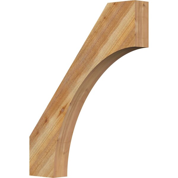 Ekena Millwork 4"W x 28"D x 34"H Westlake Rough Sawn Knee Brace, Western Red Cedar BRC04X28X34WTL00RWR - main